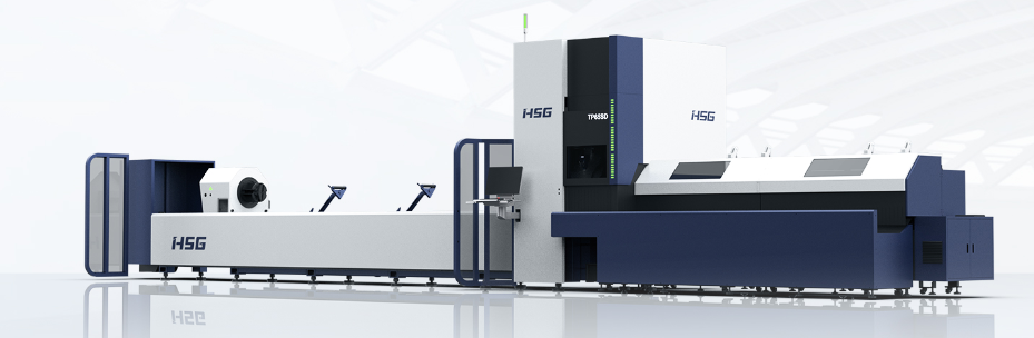 全自動鈑金不銹鋼方通激光切管機加工